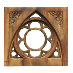 Oak Leaf Tracery Sq. No Glass - Architectural   Friezes,Traceries & Tiles - XoticBrands Home Decor