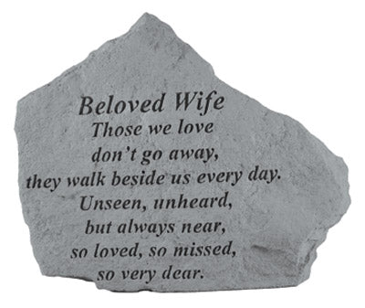  Those we love… Memorial Garden Stone Décor, Memorial & Inspirational, Kayberry, XoticBrands Home Decor