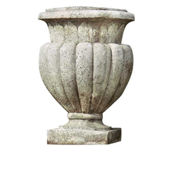 Carved Stadium Urn 20 H - Architectural   Urns - XoticBrands Home Decor