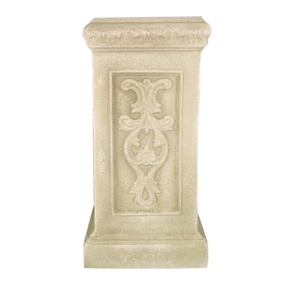 Liberick Pedestal 23 - Architectural   Med. Pedestal 19-29"H - XoticBrands Home Decor