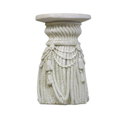 Tassel Pedestal 18 - Pedestal Sculpture - XoticBrands Home Decor