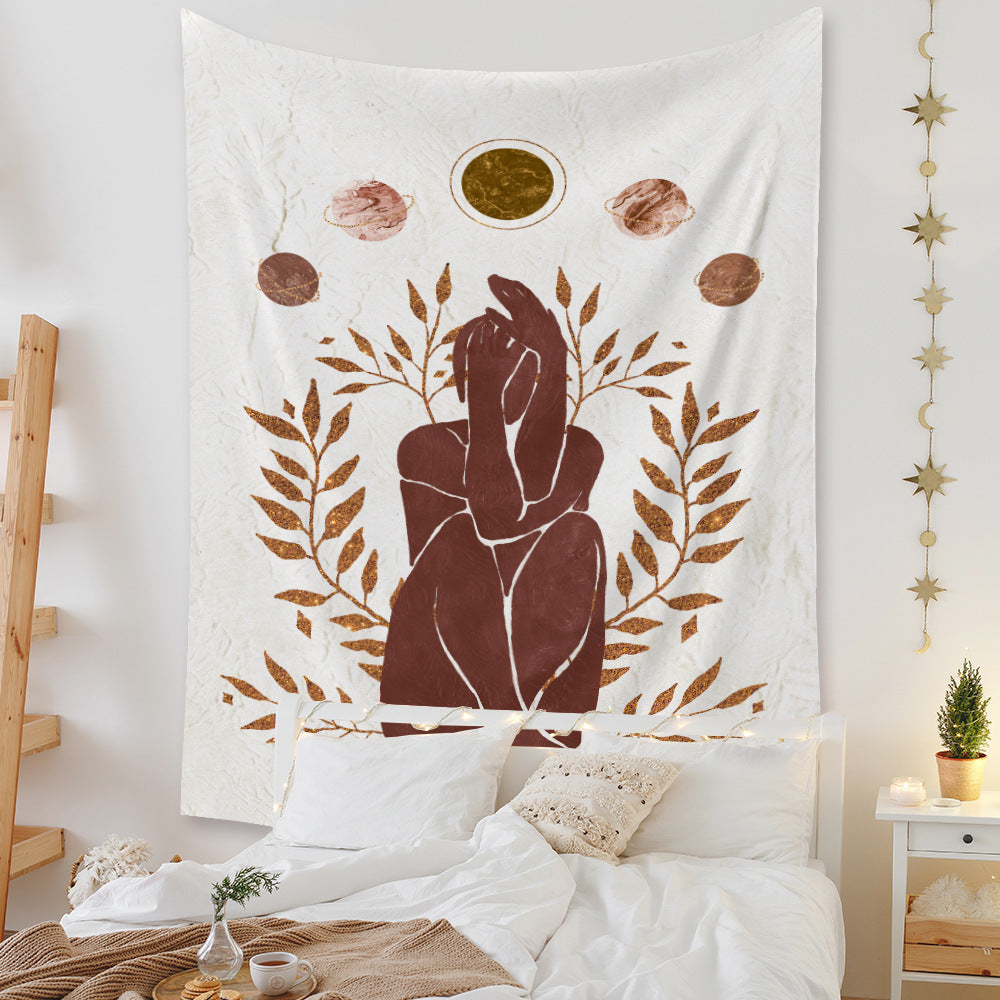 Bohemian Wall Tapestry Hanging 51 x 24 Inches - XoticBrands Home Decor