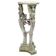 Nymph Table - Pedestal Sculpture - XoticBrands Home Decor