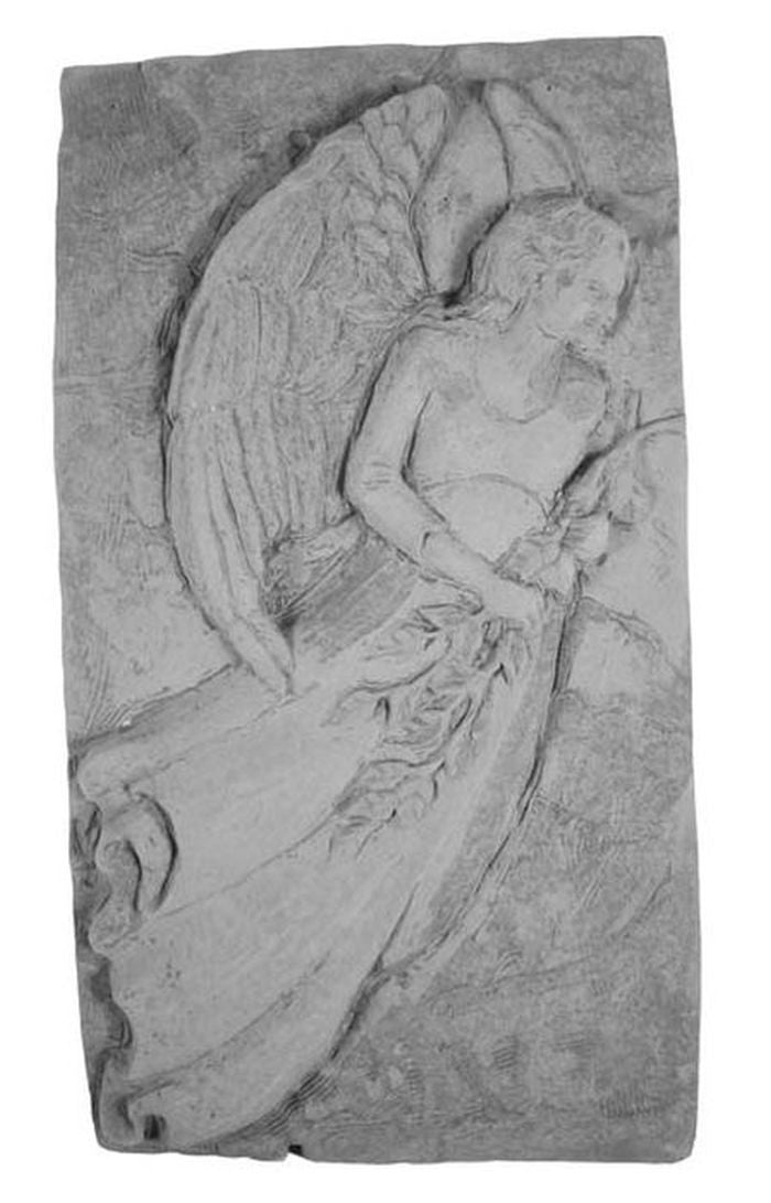 Standing Angel Plaque Memorial Garden Stone - XoticBrands Home Decor