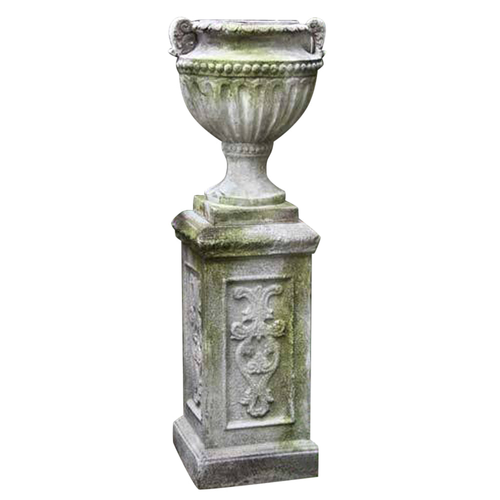 Fluted And Beaded Urn 18 - Architectural   Urns - XoticBrands Home Decor