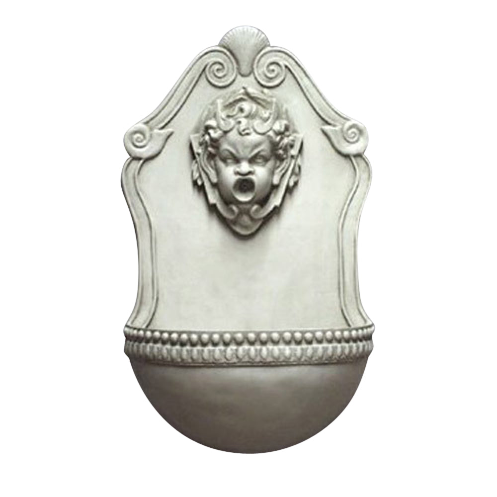 Perche Cherub Wall Fountain  Wall Decor - XoticBrands Home Decor