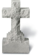 15In Cross On Base Memorial Garden Cross - XoticBrands Home Decor