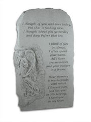 Angel Obelisk W/I Thought Of You... Memorial Garden Cross - XoticBrands Home Decor