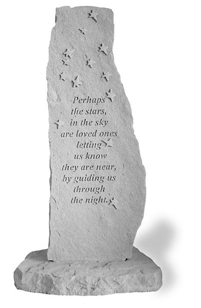 Perhaps The Stars In The Sky... Totem Memorial Garden Stone - XoticBrands Home Decor