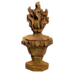 Flaming Belgian Finial - Architectural   Finials - XoticBrands Home Decor
