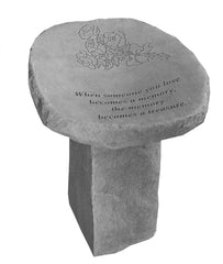  When someone you love… Memorial Garden Stone Décor, Memorial & Inspirational, Kayberry, XoticBrands Home Decor