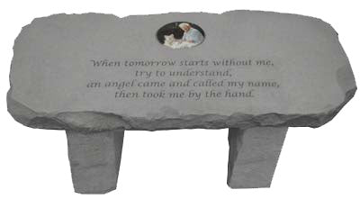  When tomorrow… Memorial Garden Stone Décor, Memorial & Inspirational, Kayberry, XoticBrands Home Decor