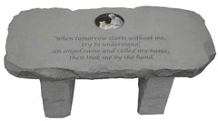  When tomorrow… Memorial Garden Stone Décor, Memorial & Inspirational, Kayberry, XoticBrands Home Decor