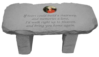  If tears… Memorial Garden Stone Décor, Memorial & Inspirational, Kayberry, XoticBrands Home Decor