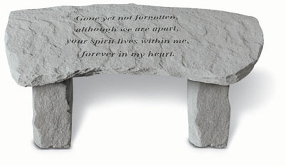 Gone Yet Not Forgotten (Bench) Garden Bench - XoticBrands Home Decor