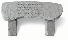 Gone Yet Not Forgotten (Bench) Garden Bench - XoticBrands Home Decor