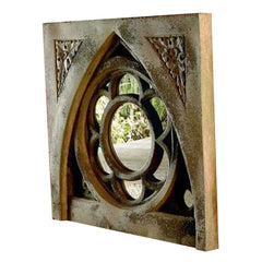 Oak Leaf Tracery Mirror Glass - Architectural   Friezes,Traceries & Tiles - XoticBrands Home Decor