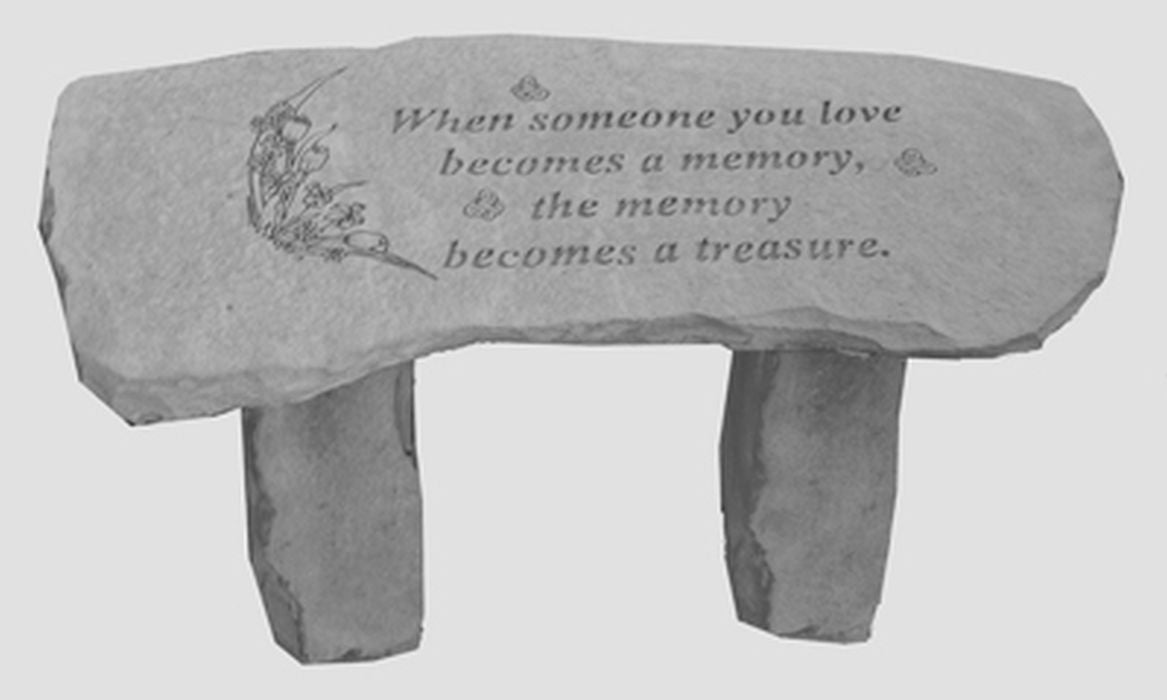 When Someone You Love...Bench Garden Bench - XoticBrands Home Decor