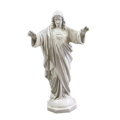 Sacred Heart Blessing Arms 37" H Religious Sculpture - XoticBrands Home Decor