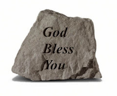 God Bless You Memorial Garden Stone - XoticBrands Home Decor