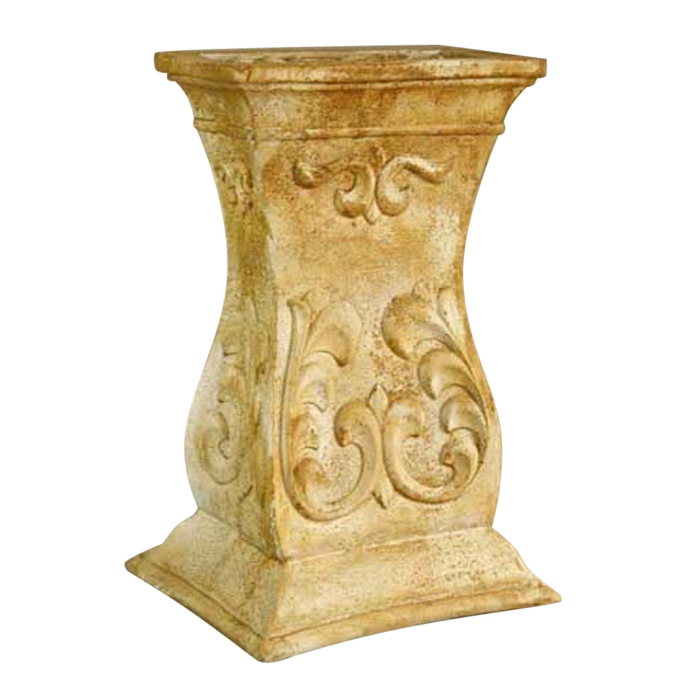 Russo Pedestal 28"H - Pedestal Sculpture - XoticBrands Home Decor