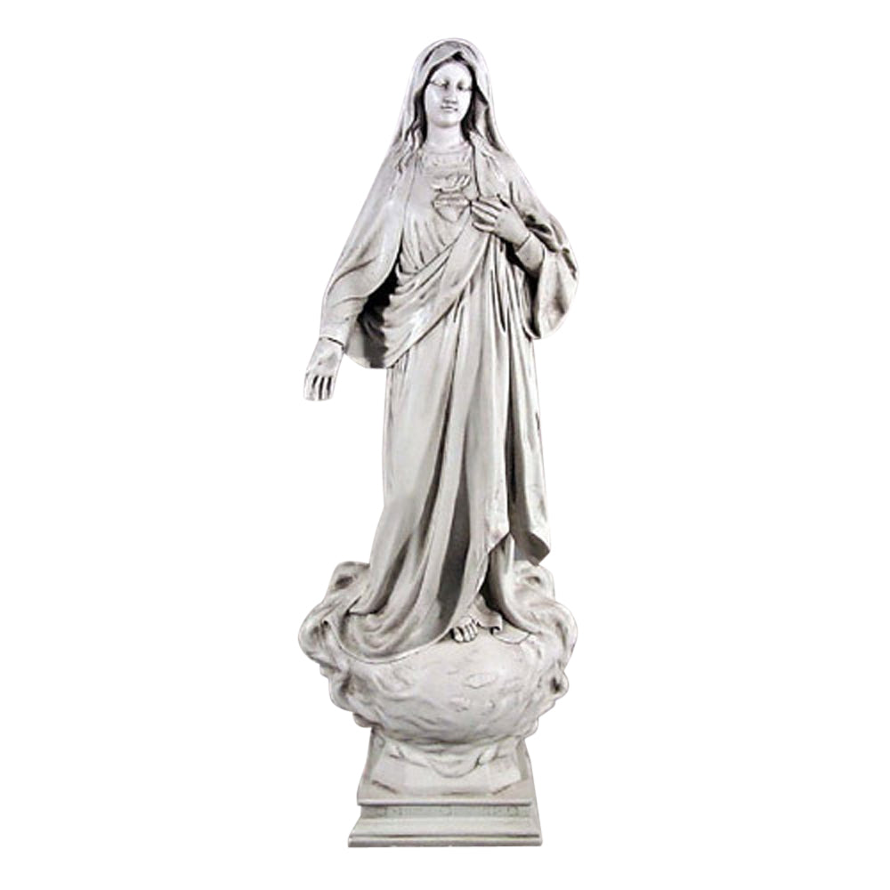 Immaculate Heart Of Mary-39 Religious Sculpture - XoticBrands Home Decor