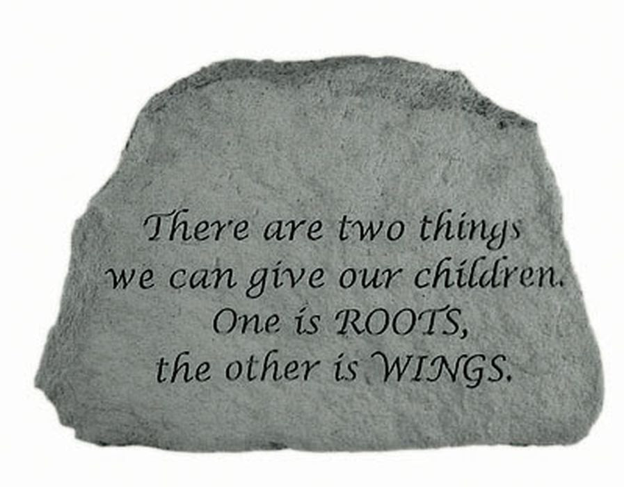 There Are Two Things... Inspirational Garden Stone - XoticBrands Home Decor