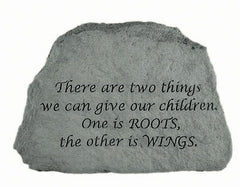 There Are Two Things... Inspirational Garden Stone - XoticBrands Home Decor