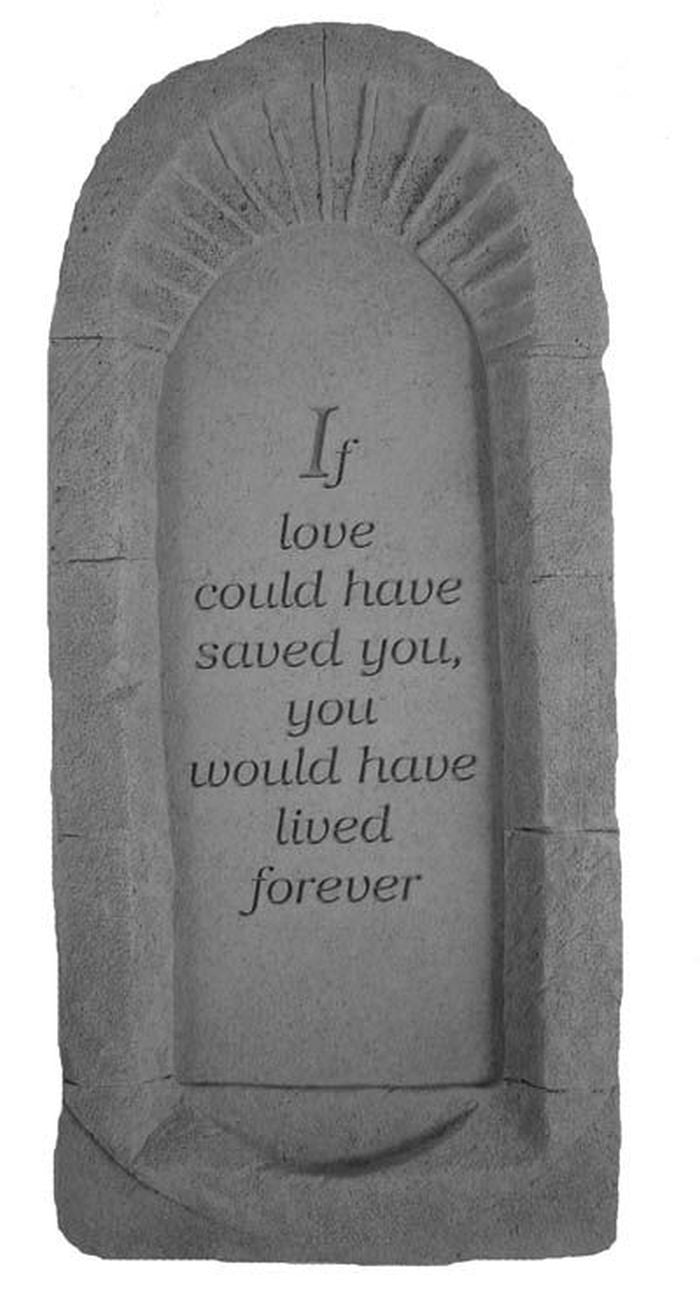 If Love Could Have Saved... Memorial Pet Stone - XoticBrands Home Decor