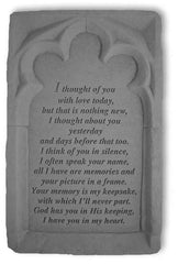 I Thought Of You... Memorial Pet Stone - XoticBrands Home Decor