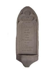 Candleholder - I'Ll Hold You... Memorial Pet Stone - XoticBrands Home Decor