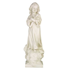 Christ Child With Cross 21 Religious Sculpture - XoticBrands Home Decor