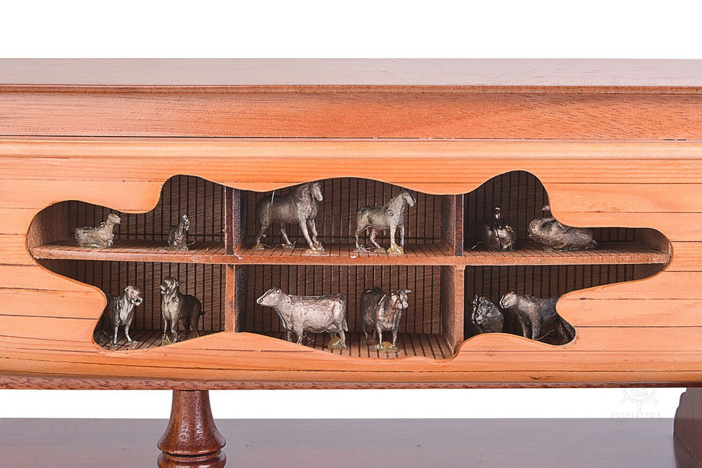  Noah Boat Open Hull, Ethnic Collectibles, XoticBrands, XoticBrands Home Decor