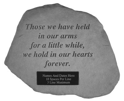 Those We Have Held...Personalized Memorial Pet Stone - XoticBrands Home Decor