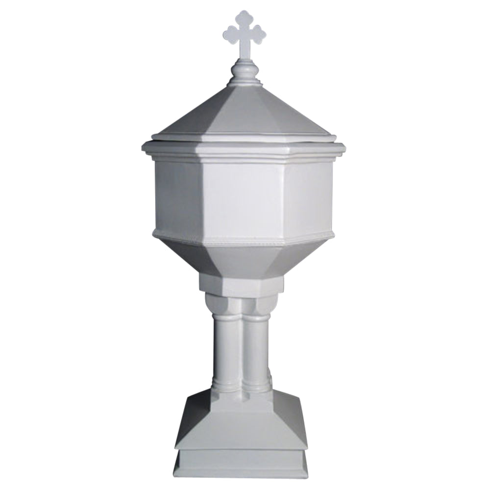 Baptism Font Religious Sculpture - XoticBrands Home Decor
