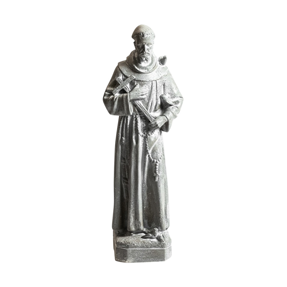 Saint Francis Of Assissi 25 H Religious Sculpture - XoticBrands Home Decor