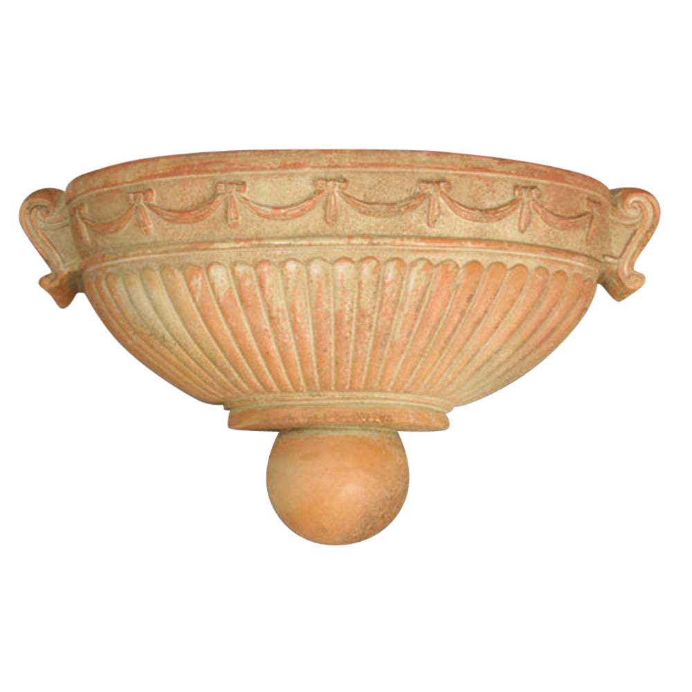 Classic Ribbon Sconce (Brlgr) - Architectural   Brackets - XoticBrands Home Decor