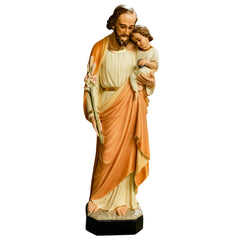 Saint Joseph With Child 36 Religious Sculpture - XoticBrands Home Decor