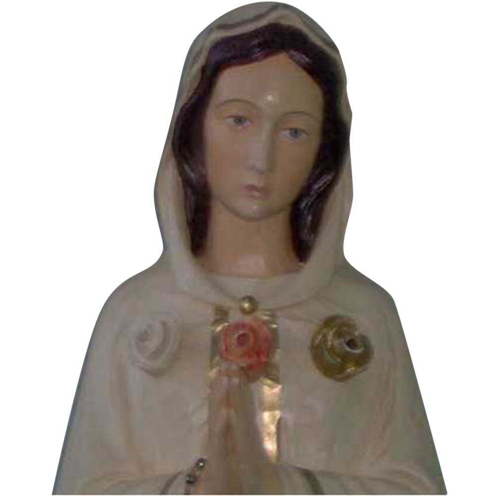 Maria Rosa Mystica 19 X 7 X 4 Religious Sculpture - XoticBrands Home Decor
