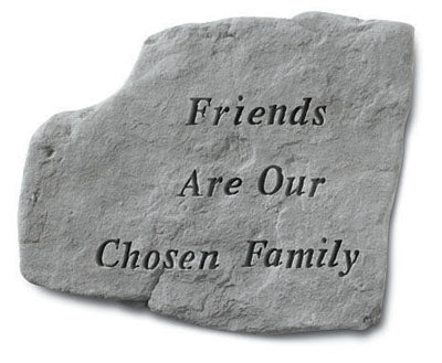  Friends Are Our Chosen… Inspirational Memorial Décor, Memorial & Inspirational, Kayberry, XoticBrands Home Decor