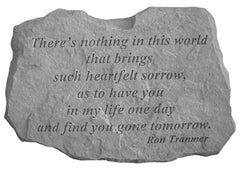  There’s nothing in this… Memorial Garden Stone Décor, Memorial & Inspirational, Kayberry, XoticBrands Home Decor