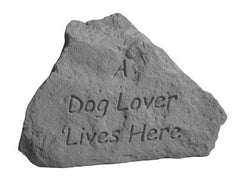 A Dog Lover... Inspirational Garden Stone - XoticBrands Home Decor