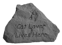 A Cat Lover... Memorial Pet Stone - XoticBrands Home Decor