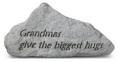 Grandmas Give The Biggest Inspirational Garden Stone - XoticBrands Home Decor