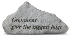 Grandmas Give The Biggest Memorial Garden Stone - XoticBrands Home Decor