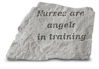 Nurses Are Angels Inspirational Garden Stone - XoticBrands Home Decor