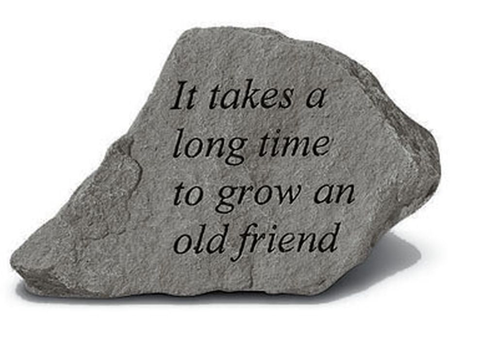 It Takes A Long Time To... Memorial Garden Stone - XoticBrands Home Decor
