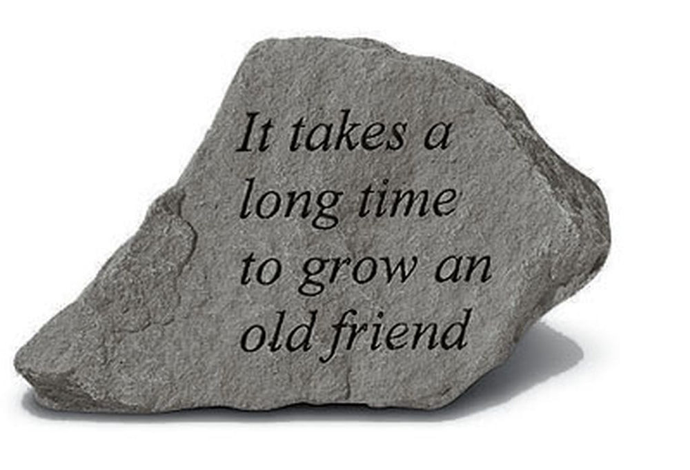 It Takes A Long Time To... Memorial Garden Stone - XoticBrands Home Decor