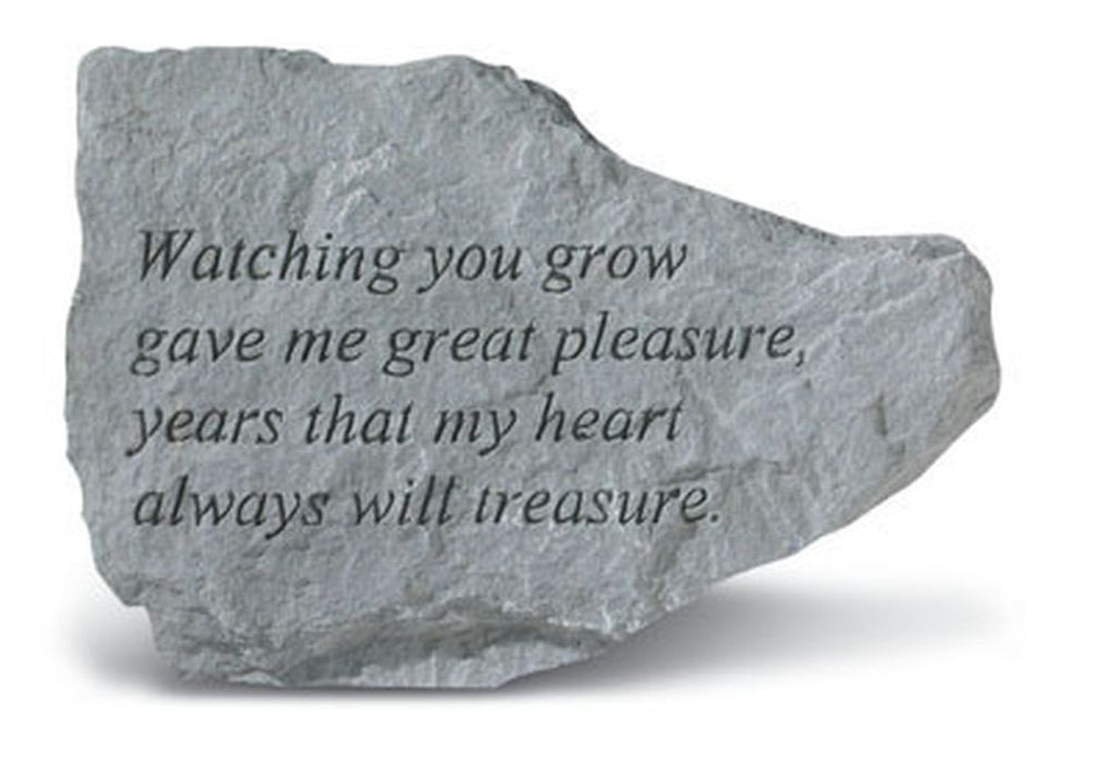 Watching You Grow Gave Me... Memorial Garden Stone - XoticBrands Home Decor