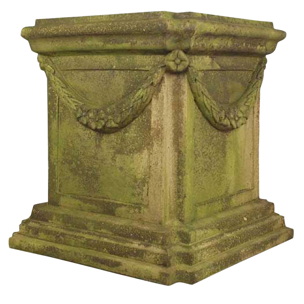 Alessa A Pedestal 22 - Architectural   Med. Pedestal 19-29"H - XoticBrands Home Decor